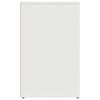 vidaXL Armoire de dressing Blanc 80x40x65 cm Bois d'ing&eacute;nierie