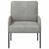 vidaXL Canap&eacute;s avec coussin 55cm Gris clair Contreplaqu&eacute;
