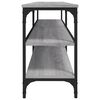 vidaXL Meuble TV sonoma gris 160x30x50 cm bois d'ingénierie