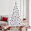 vidaXL Sapin de No&euml;l Artificiel &agrave; Branches Articul&eacute;es Blanc 180 cm