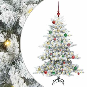 vidaXL Sapin de No&euml;l Artificiel &agrave; Branches Articul&eacute;es Blanc 150 cm