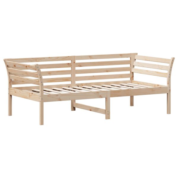 vidaXL Lit de jour sans matelas 90x190 cm bois de pin massif
