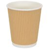 vidaXL Tasses &agrave; caf&eacute; en papier avec couvercles 1000 pcs 8oz 200ml