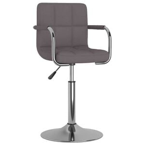 vidaXL Tabouret de bar Taupe Tissu