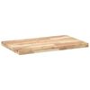 vidaXL Dessus de table rectangulaire 60x50x4 cm bois massif d'acacia