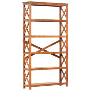 vidaXL Biblioth&egrave;que 100x30x180cm Bois massif d'acacia et finition miel