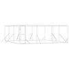 vidaXL Chenil d'ext&eacute;rieur pour chiens argent&eacute; 6x6x2 m acier galvanis&eacute;