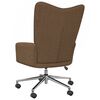 vidaXL Chaise de relaxation Marron Tissu