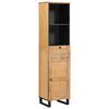 vidaXL Armoire de salle de bain Marron 38 x 33 x 160 cm