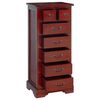 vidaXL Commode Marron 45 x 35 x 100,5 cm Bois de Mahogany Massif