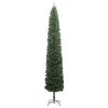 vidaXL Sapin de No&euml;l mince avec support 210 cm PVC