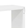 vidaXL &Eacute;tag&egrave;res cube murales 4 pcs Blanc brillant 30x15x30 cm