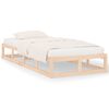 vidaXL Cadre de lit sans matelas 90x200 cm bois massif