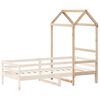 vidaXL Toit de lit pour enfants 108x70x176,5 cm bois de pin massif