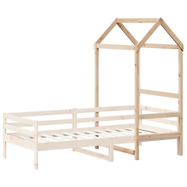 vidaXL Toit de lit pour enfants 108x70x176,5 cm bois de pin massif