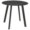 ProGarden Table d'appoint 50x45 cm gris fonc&eacute; mat