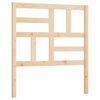 vidaXL T&ecirc;te de lit 96x4x104 cm Bois massif de pin