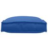vidaXL Coussin 4 pcs Bleu royal 40 x 40 x 8 cm Tissu Oxford