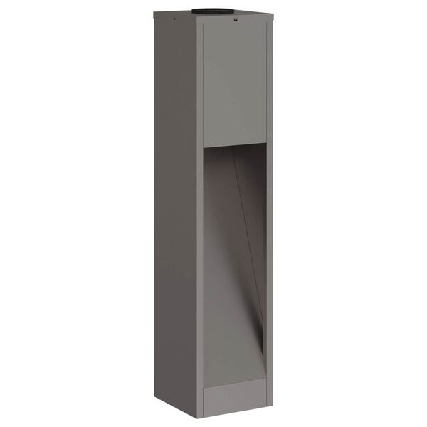 vidaXL Lumi&egrave;re de Chemin LED Solaire 2 pcs Bronze Acier patin&eacute;