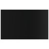vidaXL Panneaux biblioth&egrave;que 4 pcs Noir brillant 80x50x1,5cm Agglom&eacute;r&eacute;