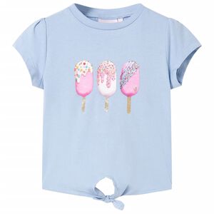 T-shirt pour enfants bleu 128