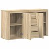 vidaXL Buffet Ch&ecirc;ne Sonoma 120 x 36 x 69 cm Bois d'ing&eacute;nierie