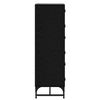 vidaXL Haut Armoire Chêne noir 35 x 37 x 117 cm Bois d'ingénierie