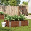 vidaXL Jardini&egrave;re marron 150x100 cm bois massif de pin