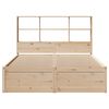 vidaXL Cadre de lit sans matelas 135x190 cm bois de pin massif
