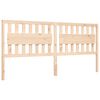 vidaXL Cadre de lit sans matelas 200x200 cm bois massif de pin