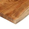 vidaXL Dessus de table 120x40x3,8 cm rectangulaire bois massif acacia