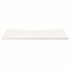 vidaXL Dessus de bureau blanc 100x60x2,5 cm bois massif de pin