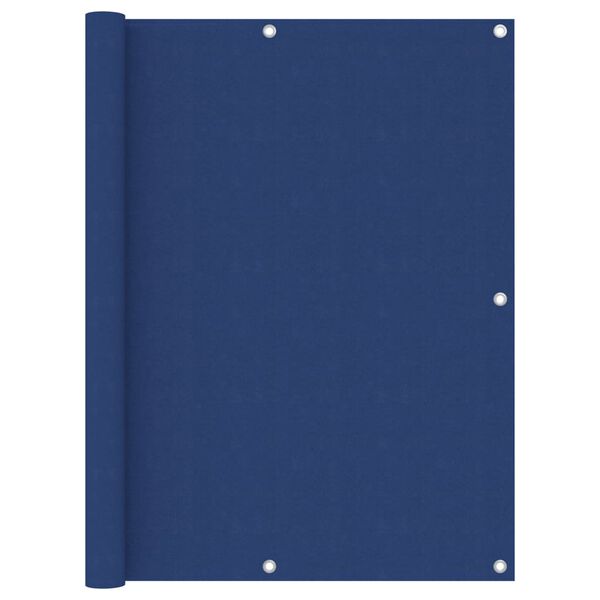 vidaXL Écran de balcon Bleu 120x400 cm Tissu Oxford