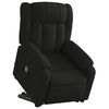 vidaXL Fauteuil de massage inclinable Noir Tissu
