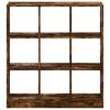 vidaXL Biblioth&egrave;que ch&ecirc;ne fum&eacute; 102x32x108 cm bois d'ing&eacute;nierie