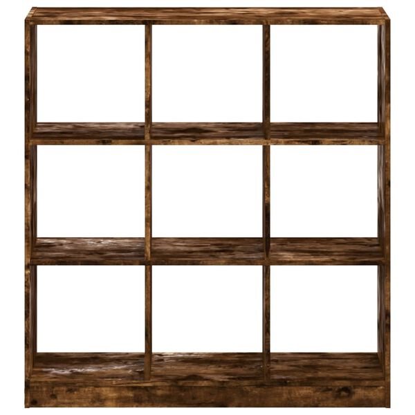 vidaXL Biblioth&egrave;que ch&ecirc;ne fum&eacute; 102x32x108 cm bois d'ing&eacute;nierie