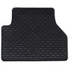 vidaXL Tapis de voiture 4 pcs Noir Adapt&eacute; pour VW CADDY 2020-