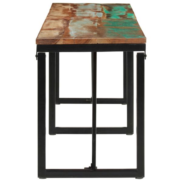 vidaXL Banc 160x35x46 cm Bois massif de récupération