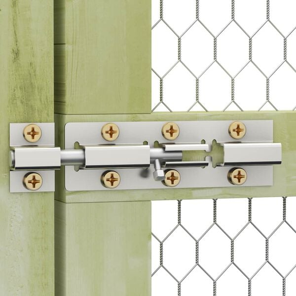 vidaXL Poulailler 1,5x9x1,5 m Pinède imprégnée