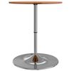 vidaXL Table de bar Ø60x89,5 cm bois massif de hêtre