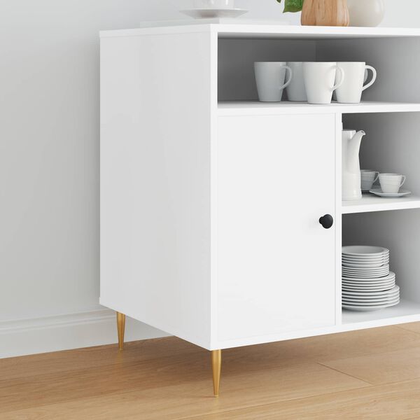 vidaXL Pieds debout 2 pcs Dor&eacute; 98 x 40 mm Fer