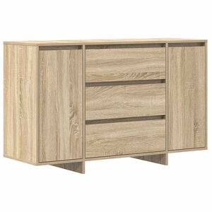 vidaXL Buffet Ch&ecirc;ne Sonoma 120 x 41 x 75 cm Bois d'ing&eacute;nierie
