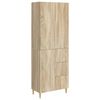 vidaXL Ensemble de Meubles 2 pc Ch&ecirc;ne Sonoma Bois d'ing&eacute;nierie