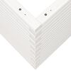vidaXL Jardini&egrave;re blanc 80x80x68,5 cm bois de pin massif