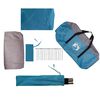 vidaXL Tente de camping tunnel 3 personnes bleu imperméable