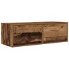 vidaXL Meuble TV vieux bois 80x31x25,5 cm bois d'ing&eacute;nierie
