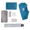 vidaXL Tente de camping &agrave; d&ocirc;me 3 personnes bleu imperm&eacute;able