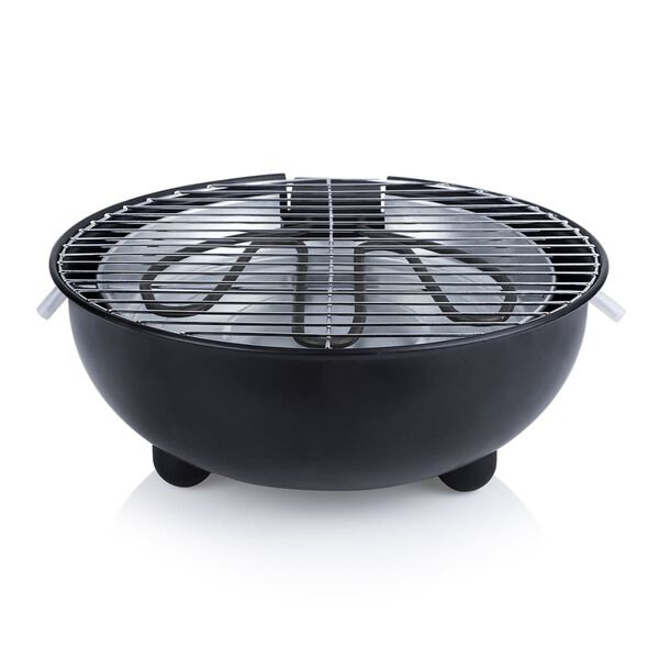 Tristar Barbecue &eacute;lectrique de table BQ-2880 1250 W 30 cm Noir
