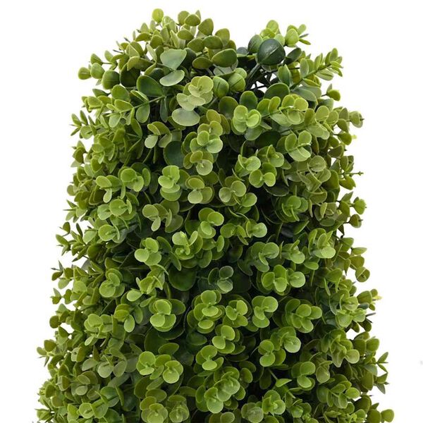 vidaXL Tour en Herbe Eucalyptus Vert 27 x 27 x 90 cm Plastique