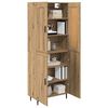 vidaXL Haut Armoire 2 pcs Ch&ecirc;ne artisanal Bois d'ing&eacute;nierie